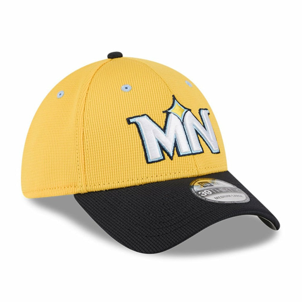 Minnesota Twins City Connect Batting Practice 39THIRTY Flex Hat Yellow/Black