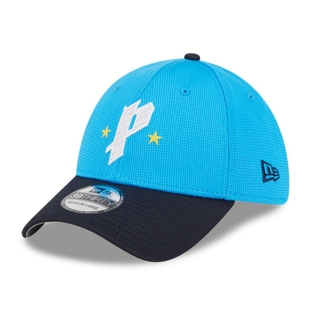 Philadelphia Phillies City Connect Batting Practice 39THIRTY Flex Hat Neptune Blue/Navy