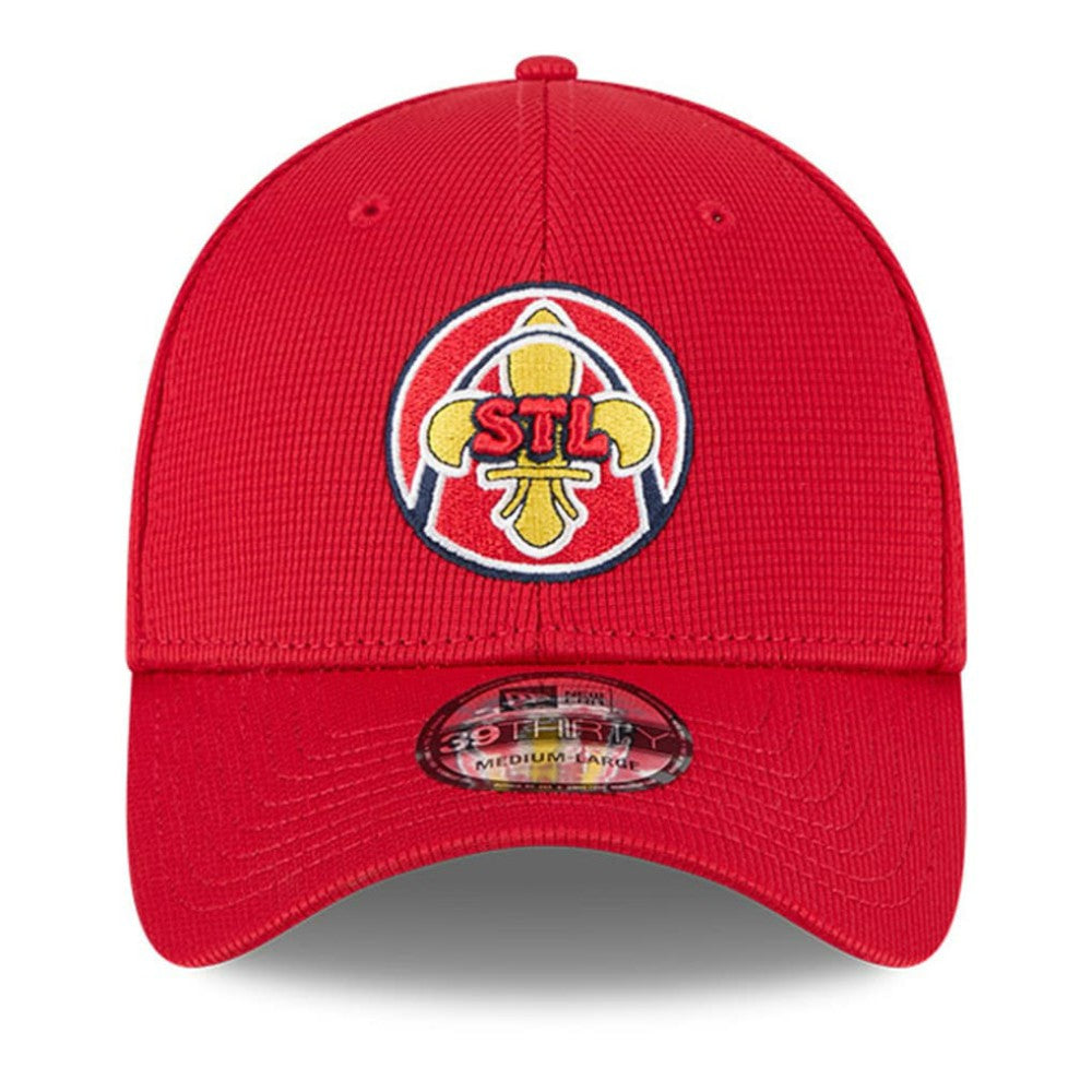 St. Louis Cardinals City Connect Batting Practice 39THIRTY Flex Hat Red