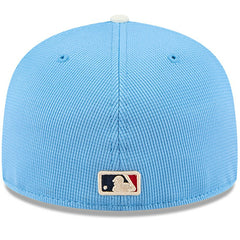 Los Angeles Dodgers City Connect Batting Practice 59FIFTY Fitted Hat Light Blue