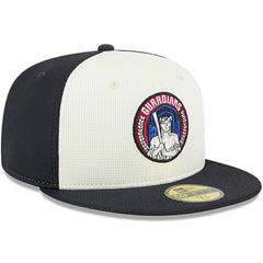 Cleveland Guardians City Connect Batting Practice 59FIFTY Fitted Hat Navy/White