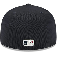 Cleveland Guardians City Connect Batting Practice 59FIFTY Fitted Hat Navy/White