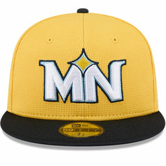 Minnesota Twins City Connect Batting Practice 59FIFTY Fitted Hat Yellow/Black