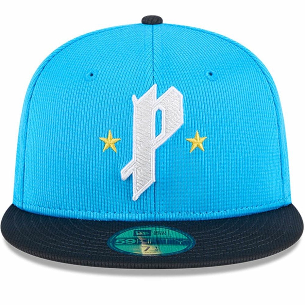 Philadelphia Phillies City Connect Batting Practice 59FIFTY Fitted Hat Neptune Blue/Navy