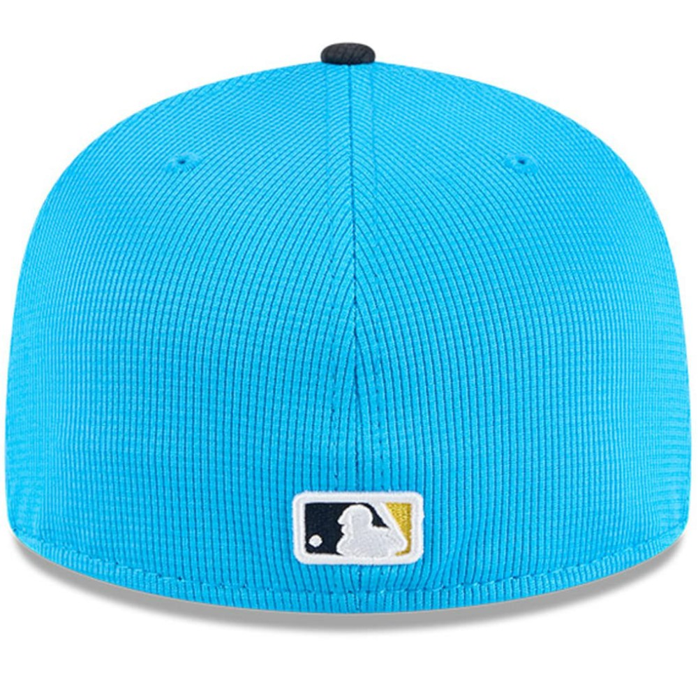 Philadelphia Phillies City Connect Batting Practice 59FIFTY Fitted Hat Neptune Blue/Navy