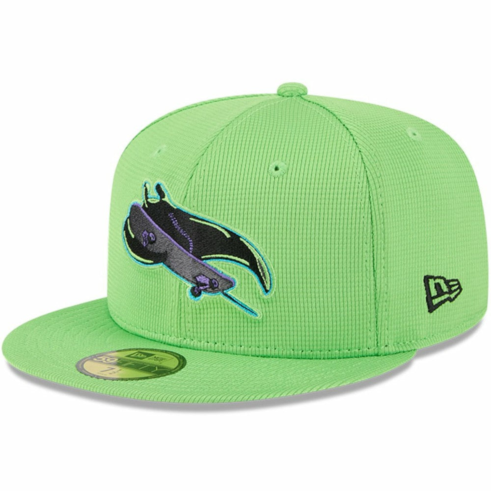 Tampa Bay Rays City Connect Batting Practice 59FIFTY Fitted Hat Neon Green