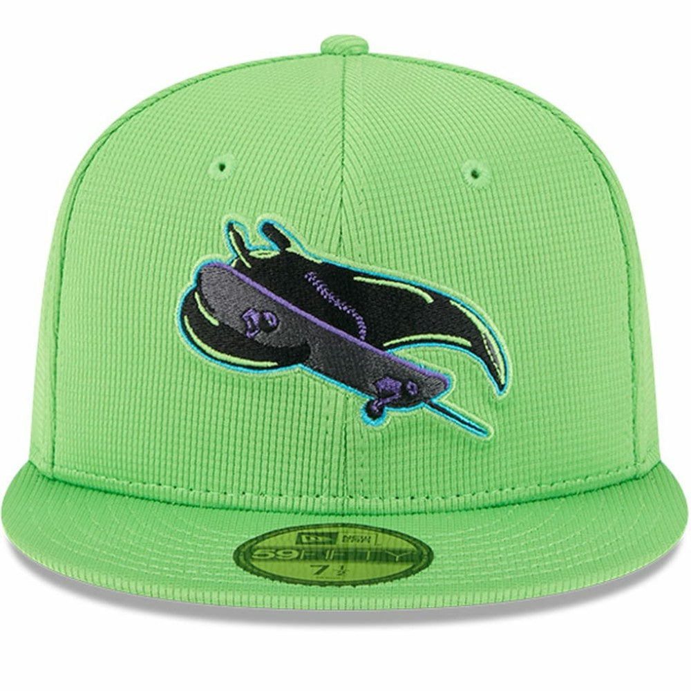Tampa Bay Rays City Connect Batting Practice 59FIFTY Fitted Hat Neon Green