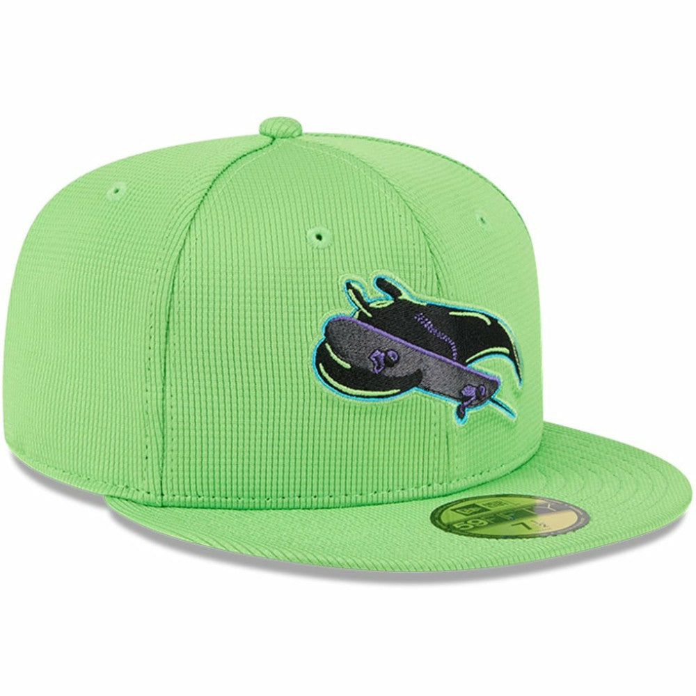 Tampa Bay Rays City Connect Batting Practice 59FIFTY Fitted Hat Neon Green