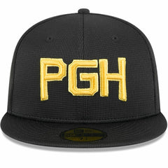 Pittsburgh Pirates City Connect Batting Practice 59FIFTY Fitted Hat Black