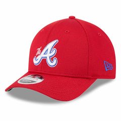 Atlanta Braves City Connect Batting Practice 9FORTY M-Crown Adjustable Hat Red