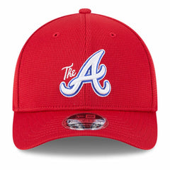 Atlanta Braves City Connect Batting Practice 9FORTY M-Crown Adjustable Hat Red