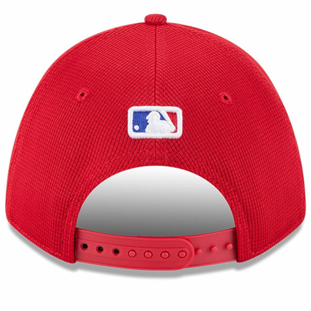 Atlanta Braves City Connect Batting Practice 9FORTY M-Crown Adjustable Hat Red