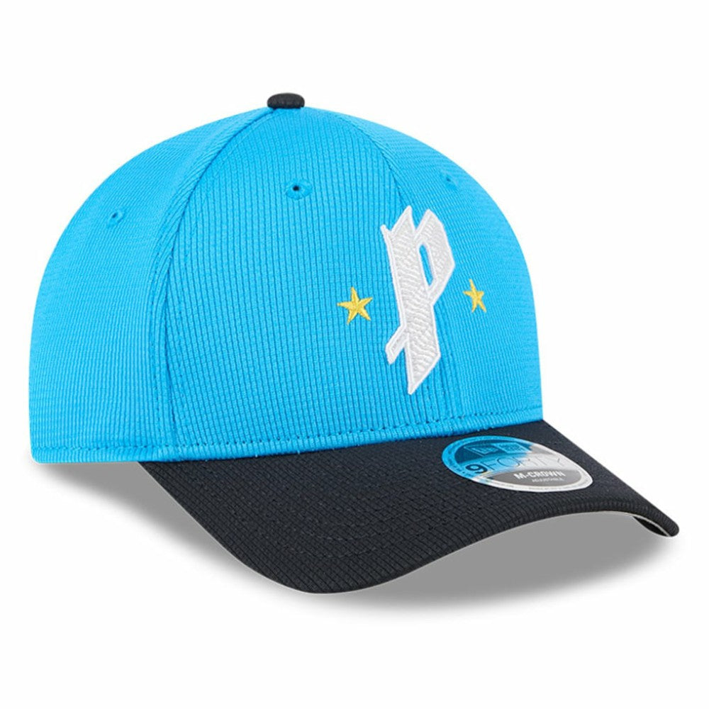 Philadelphia Phillies City Connect Batting Practice 9FORTY M-Crown Adjustable Hat Neptune Blue/Navy