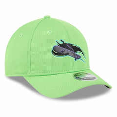 Tampa Bay Rays City Connect Batting Practice 9FORTY M-Crown Adjustable Hat Neon Green