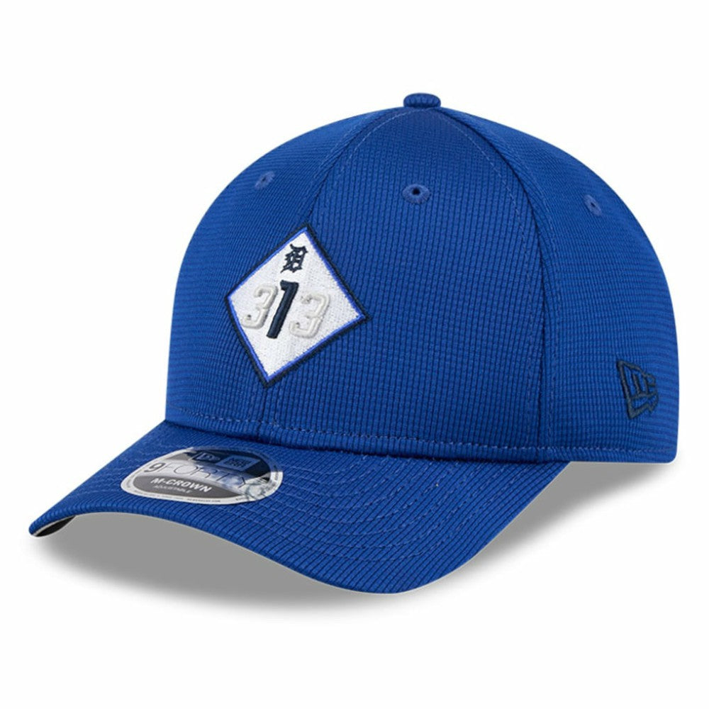 Detroit Tigers City Connect Batting Practice 9FORTY M-Crown Adjustable Hat Blue