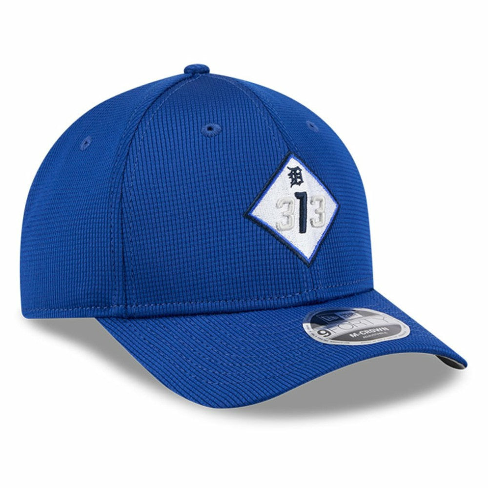 Detroit Tigers City Connect Batting Practice 9FORTY M-Crown Adjustable Hat Blue