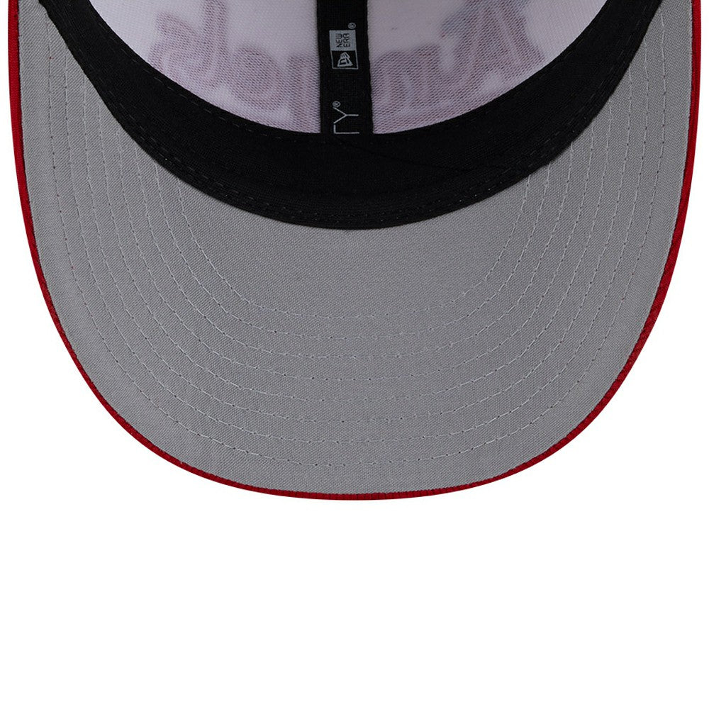 Los Angeles Angels City Connect Batting Practice Low Profile 59FIFTY Fitted Hat Cream/Red