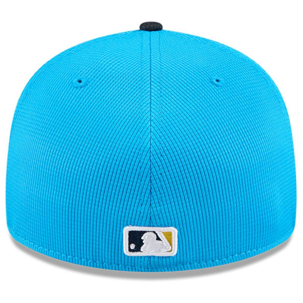 Philadelphia Phillies City Connect Batting Practice Low Profile 59FIFTY Fitted Hat Neptune Blue/Navy