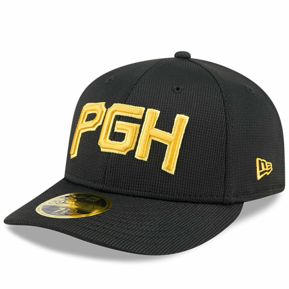 Pittsburgh Pirates City Connect Batting Practice Low Profile 59FIFTY Fitted Hat Black