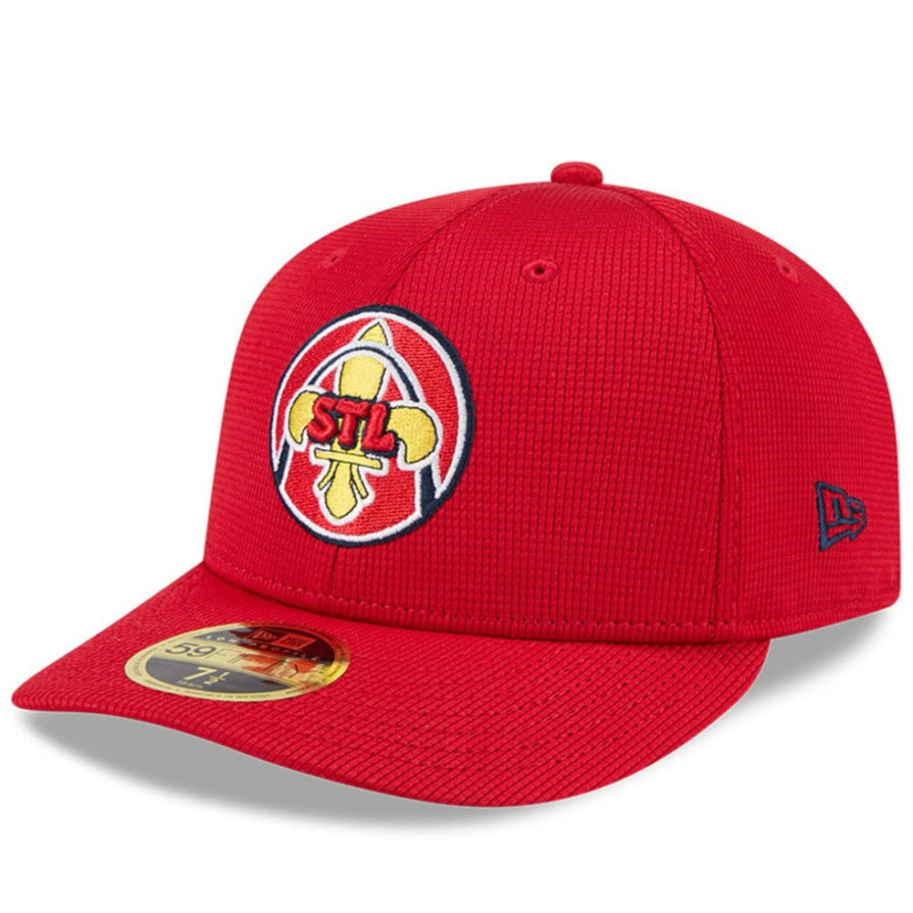 St. Louis Cardinals City Connect Batting Practice Low Profile 59FIFTY Fitted Hat Red