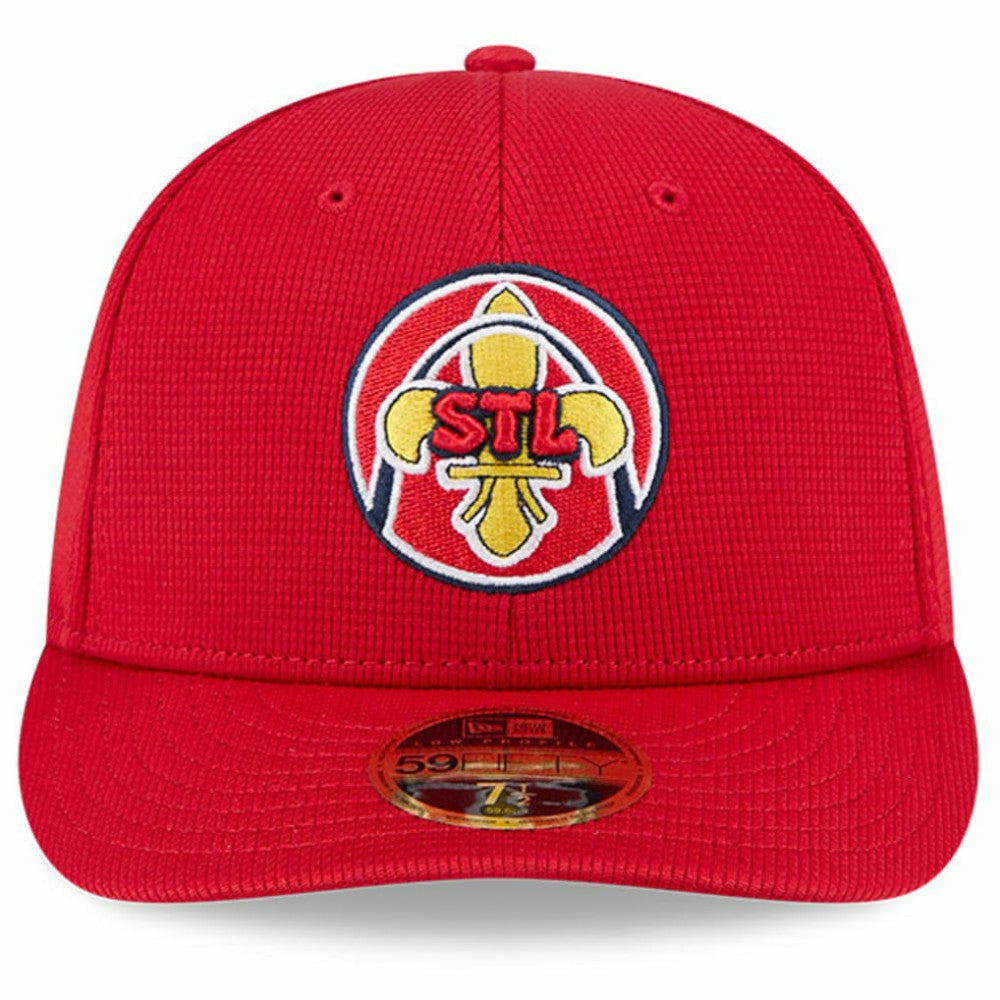 St. Louis Cardinals City Connect Batting Practice Low Profile 59FIFTY Fitted Hat Red