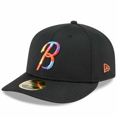 Baltimore Orioles City Connect Batting Practice Low Profile 59FIFTY Fitted Hat Black