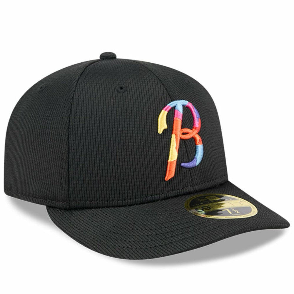 Baltimore Orioles City Connect Batting Practice Low Profile 59FIFTY Fitted Hat Black
