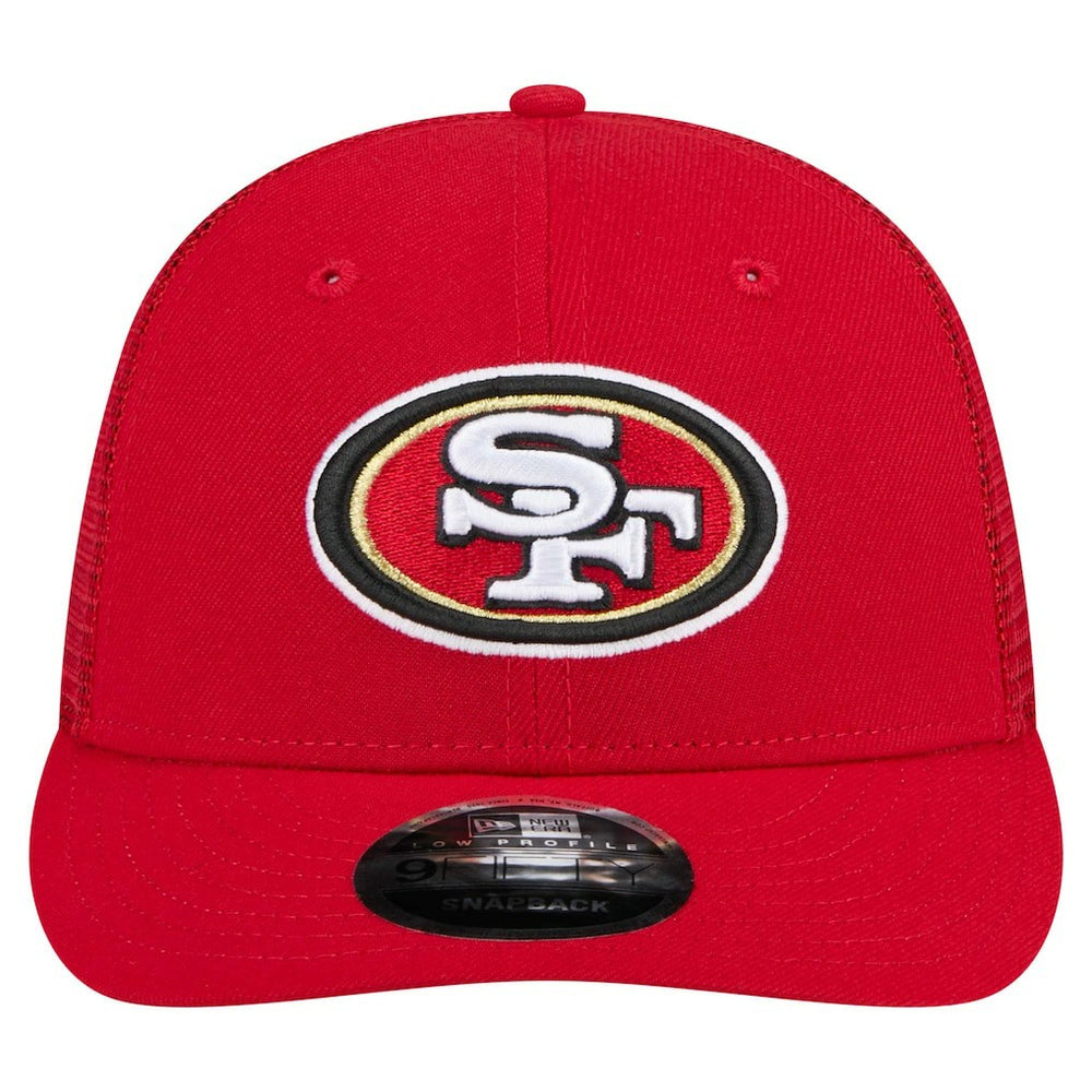 San Francisco 49ers New Era Low Profile 9FIFTY Snapback Hat - Scarlet on sale