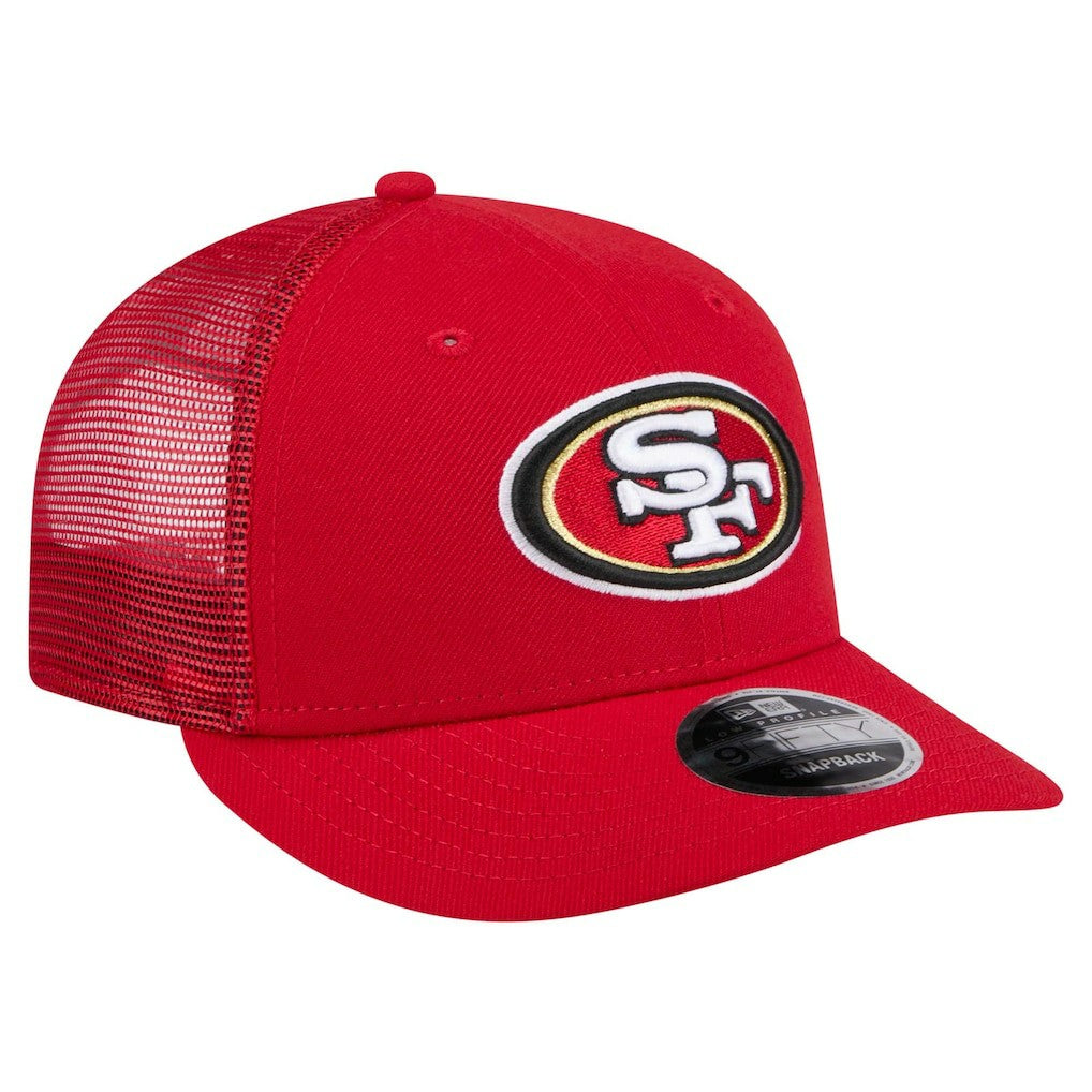 San Francisco 49ers New Era Low Profile 9FIFTY Snapback Hat - Scarlet on sale
