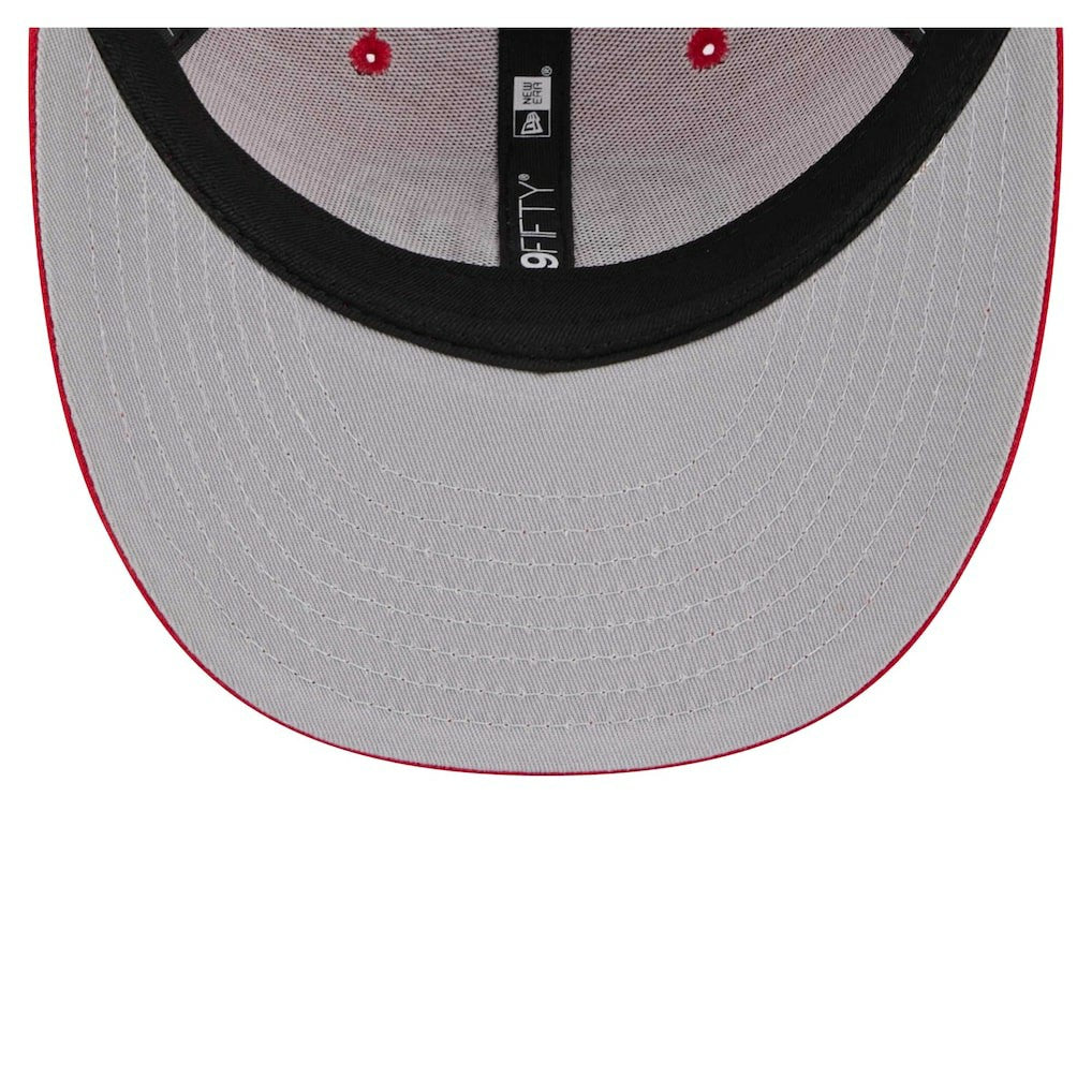 San Francisco 49ers New Era Low Profile 9FIFTY Snapback Hat - Scarlet on sale