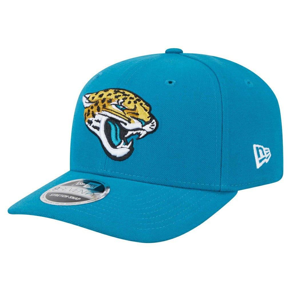 Jacksonville Jaguars New Era 9SEVENTY Stretch-Snap Hat - Teal discount