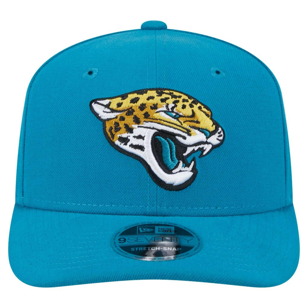 Jacksonville Jaguars New Era 9SEVENTY Stretch-Snap Hat - Teal discount