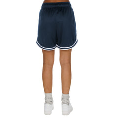 Dallas Cowboys New Era Women's Sport Classics Mesh Shorts - Silver/Navy sale