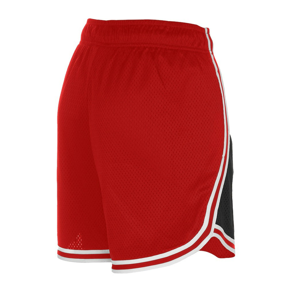 Kansas City Chiefs New Era Women's Sport Classics Mesh Shorts - Black/Red outlet