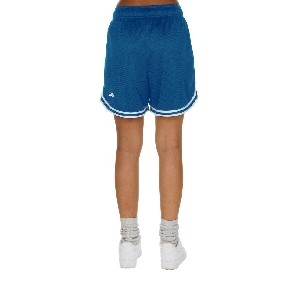 Detroit Lions New Era Women's Sport Classics Mesh Shorts - Silver/Blue online