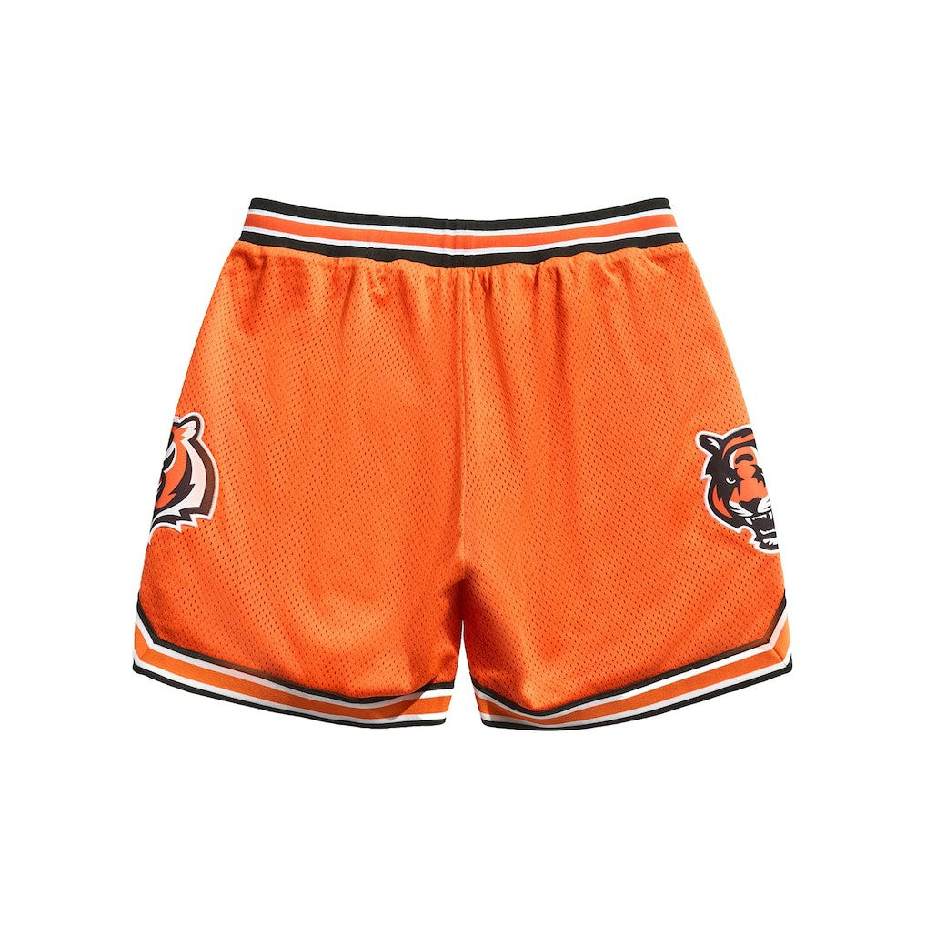 Cincinnati Bengals Chalk Line Court Shorts - Orange/Black outlet