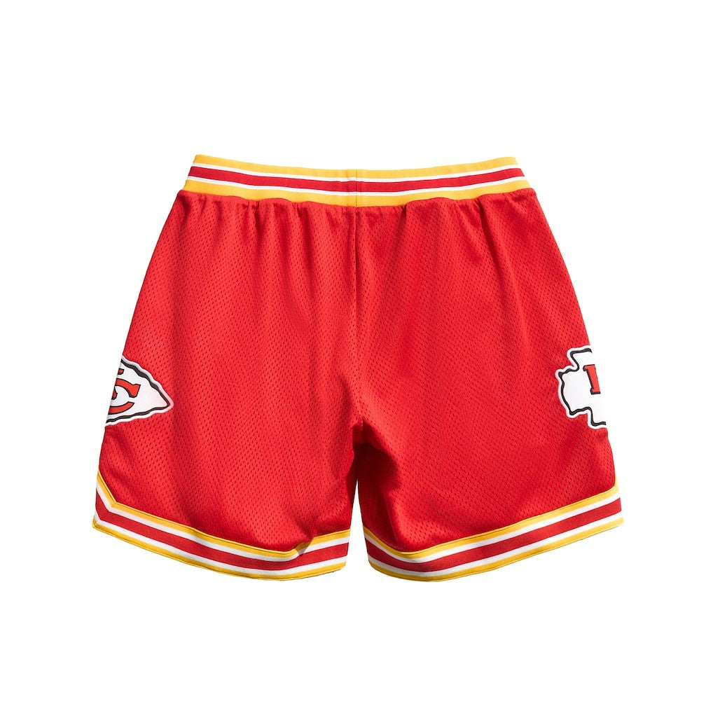 Kansas City Chiefs Chalk Line Court Shorts - Red/Gold for sale