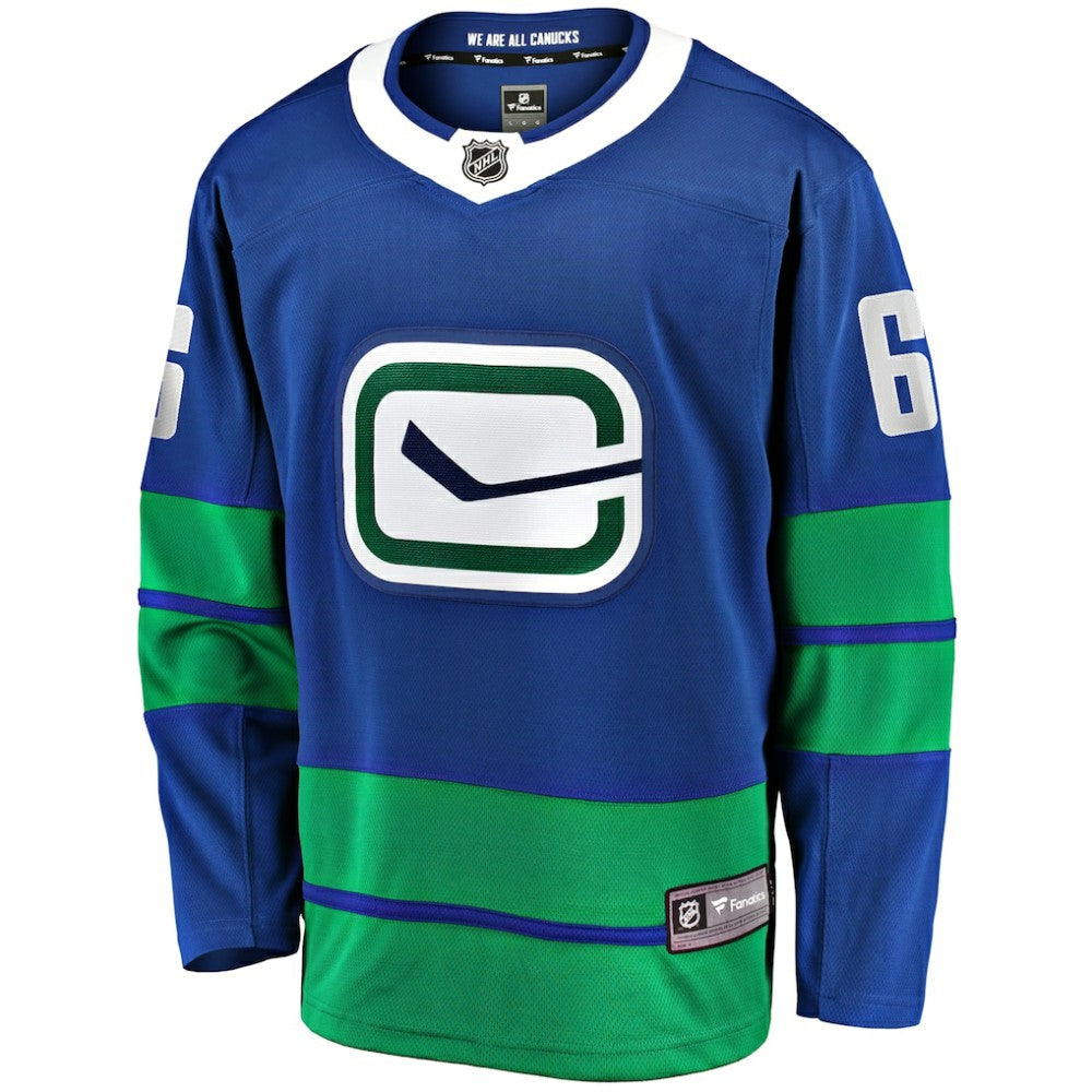 Brock Boeser Vancouver Canucks Fanatics Breakaway Jersey - Blue Jerseys