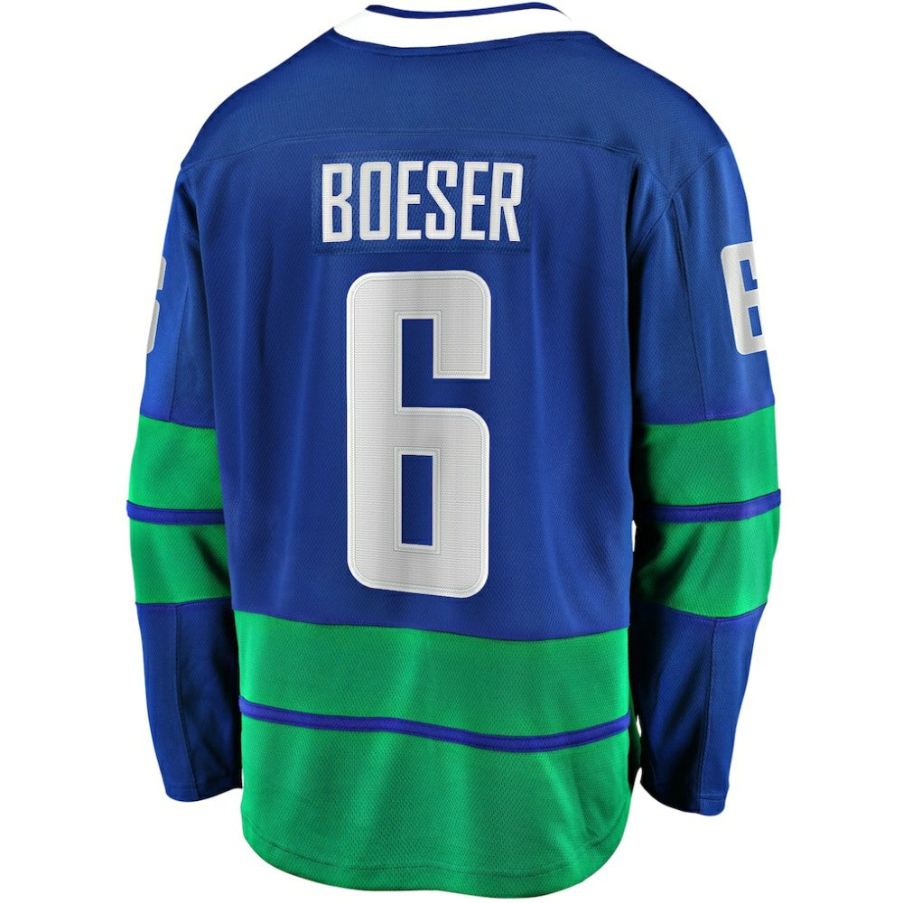 Brock Boeser Vancouver Canucks Fanatics Breakaway Jersey - Blue Jerseys