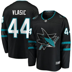 Marc-Edouard Vlasic San Jose Sharks Fanatics Breakaway Jersey - Black Jerseys