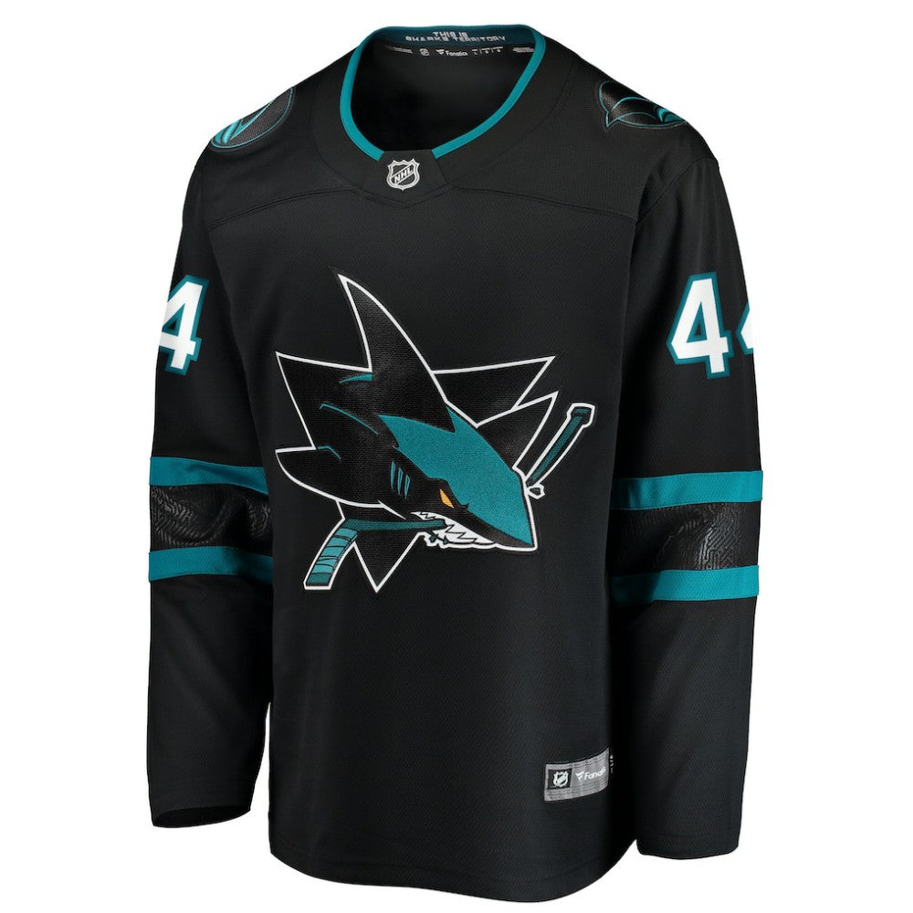 Marc-Edouard Vlasic San Jose Sharks Fanatics Breakaway Jersey - Black Jerseys