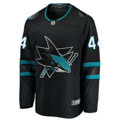 Marc-Edouard Vlasic San Jose Sharks Fanatics Breakaway Jersey - Black Jerseys