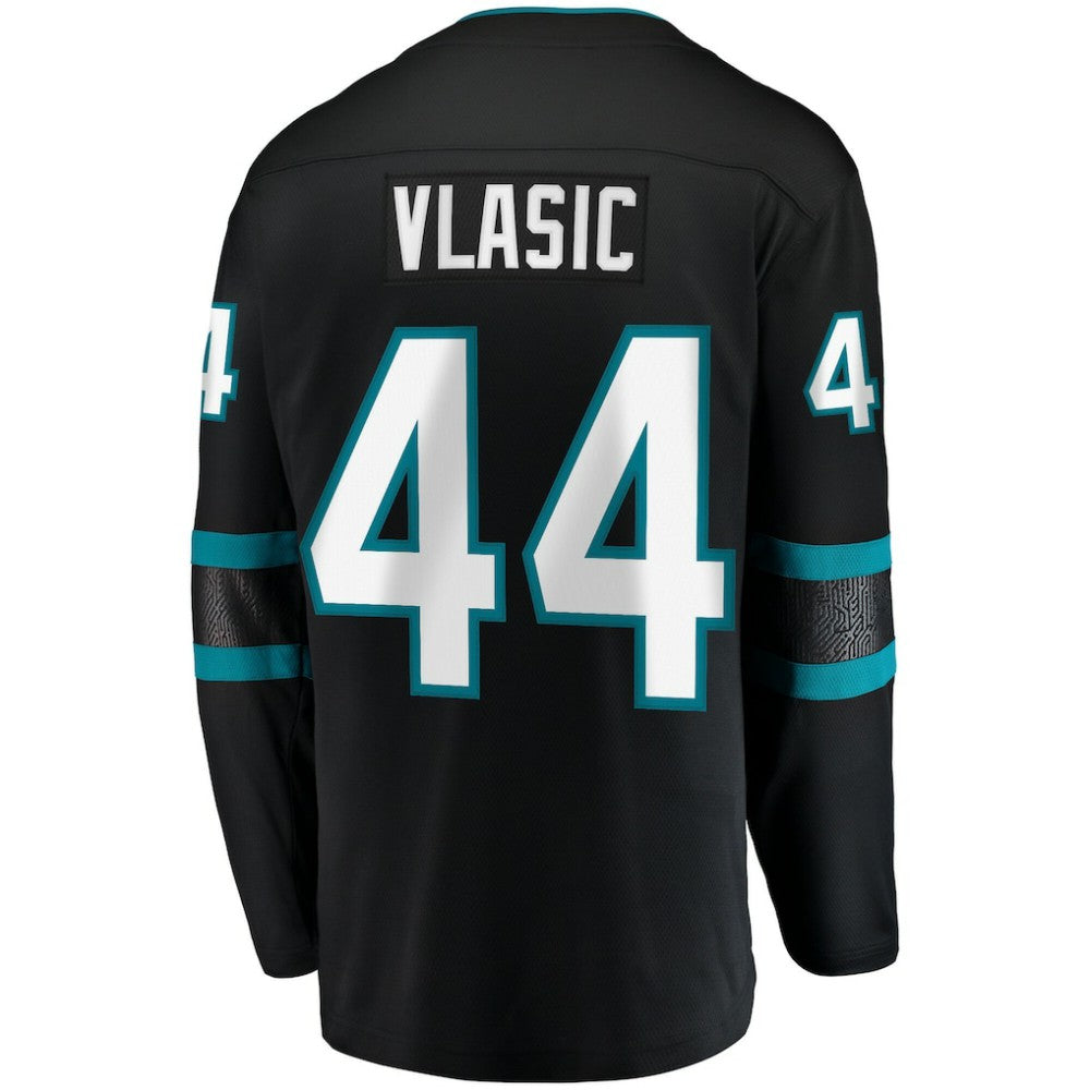 Marc-Edouard Vlasic San Jose Sharks Fanatics Breakaway Jersey - Black Jerseys