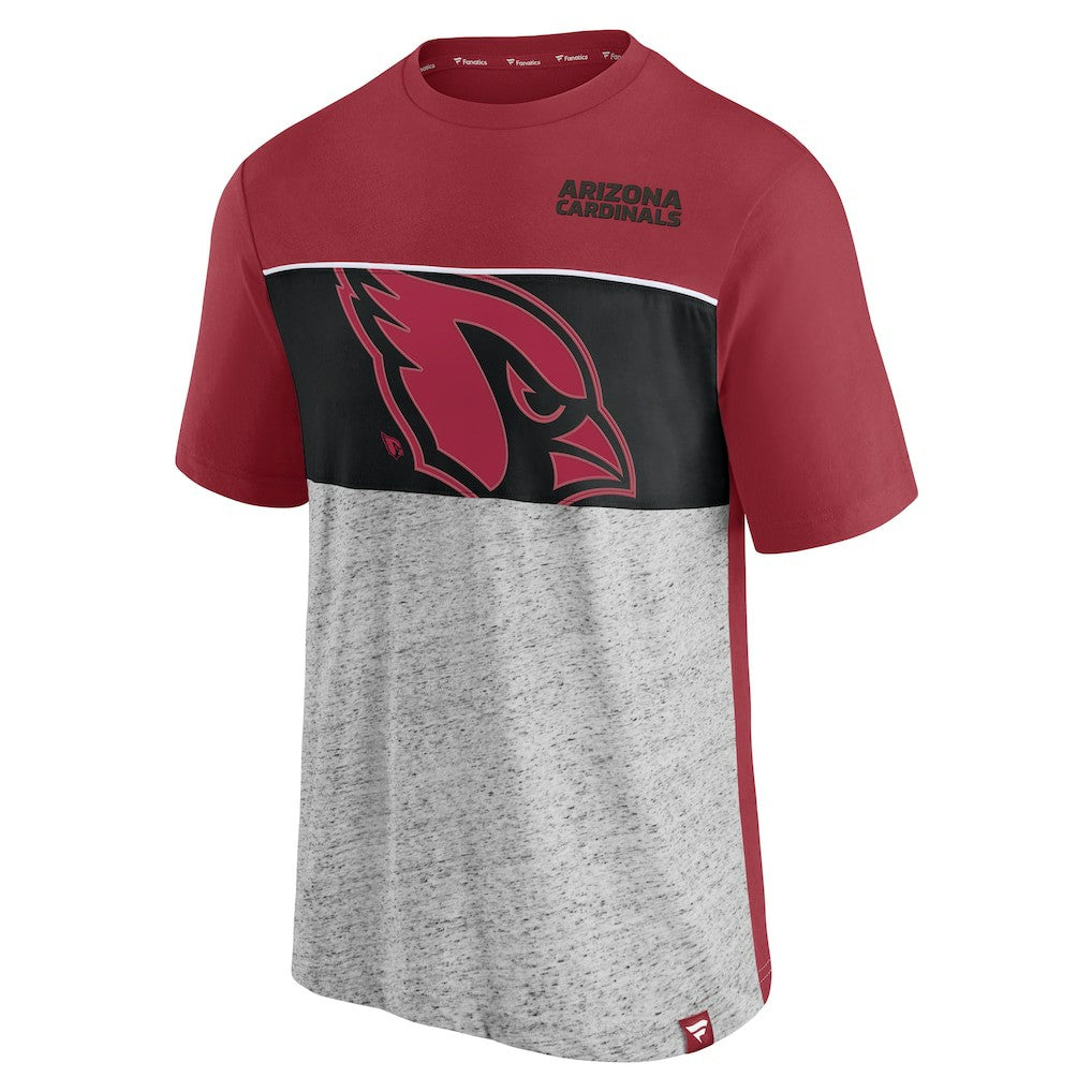 Arizona Cardinals Colorblock T-Shirt - Cardinal for sale