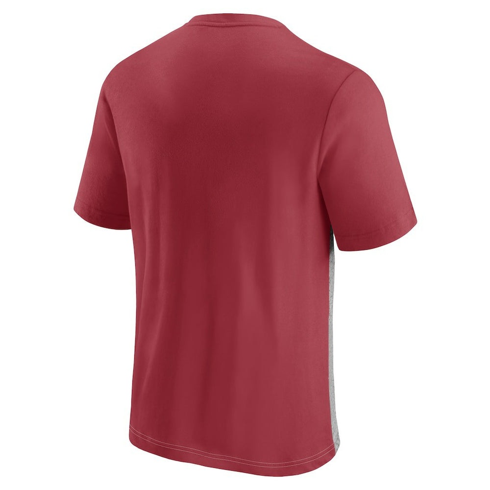 Arizona Cardinals Colorblock T-Shirt - Cardinal for sale