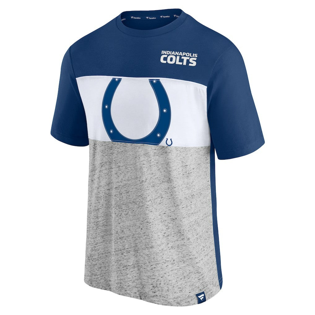 Indianapolis Colts Colorblock T-Shirt - Royal on sale