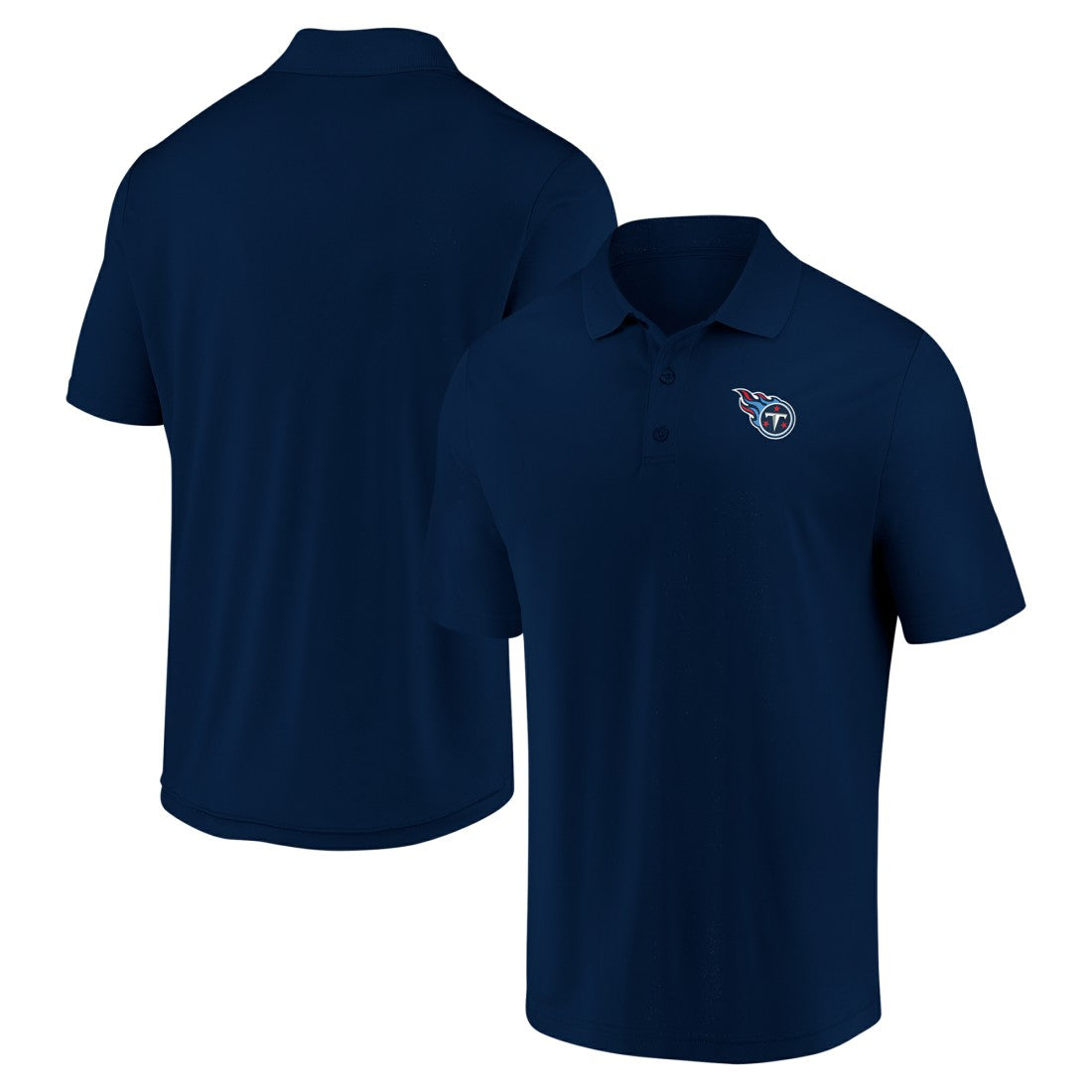 Tennessee Titans Team Logo Polo - Navy on sale