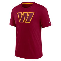 Washington Commanders Playback Logo Tri-Blend T-Shirt - Burgundy outlet