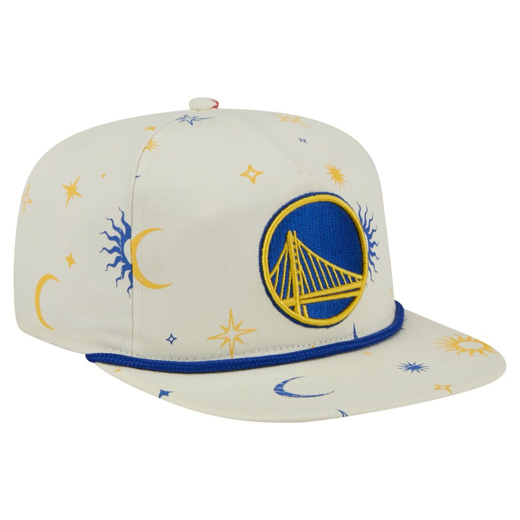 Golden State Warriors Lunar Golfer Snapback Hat sale - Cream for sale