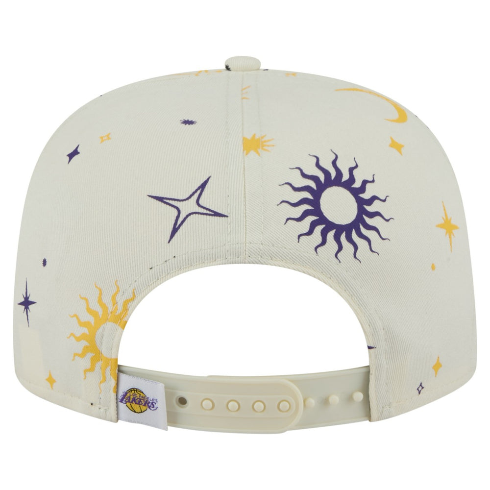 Los Angeles Lakers Lunar Golfer Snapback Hat - Cream discount